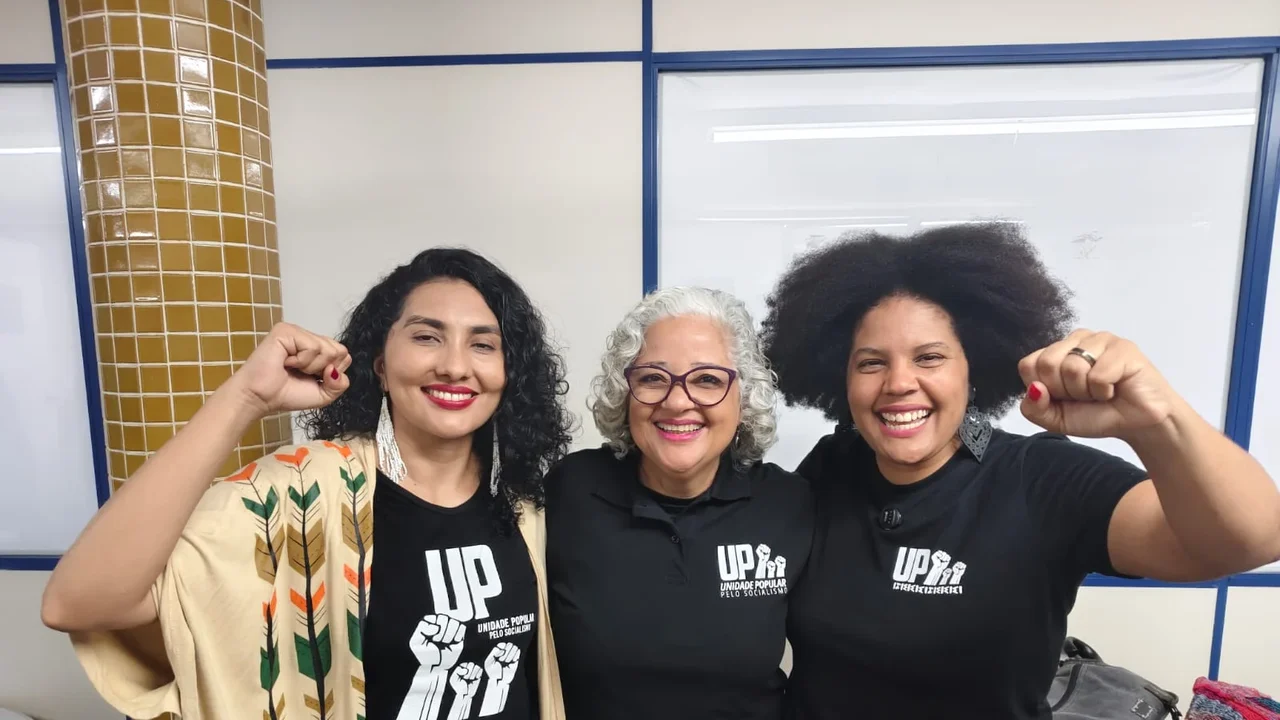 Candidata à Vice-Presidência pela UP, Raquel Brício cumpre agenda de campanha em Maceió nesta sexta-feira (25)