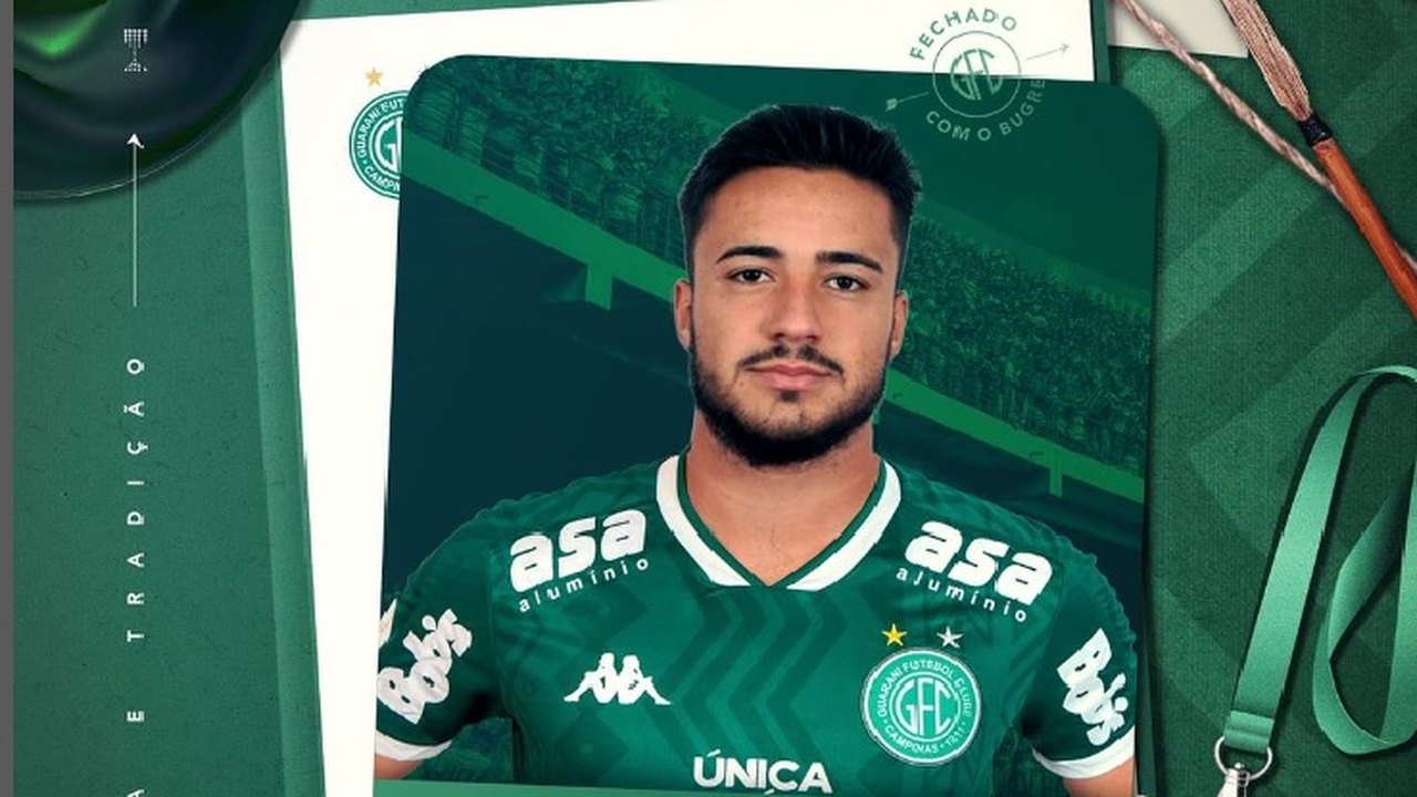 Guarani confirma contratação do lateral Heitor, ex-Inter, até o final da temporada