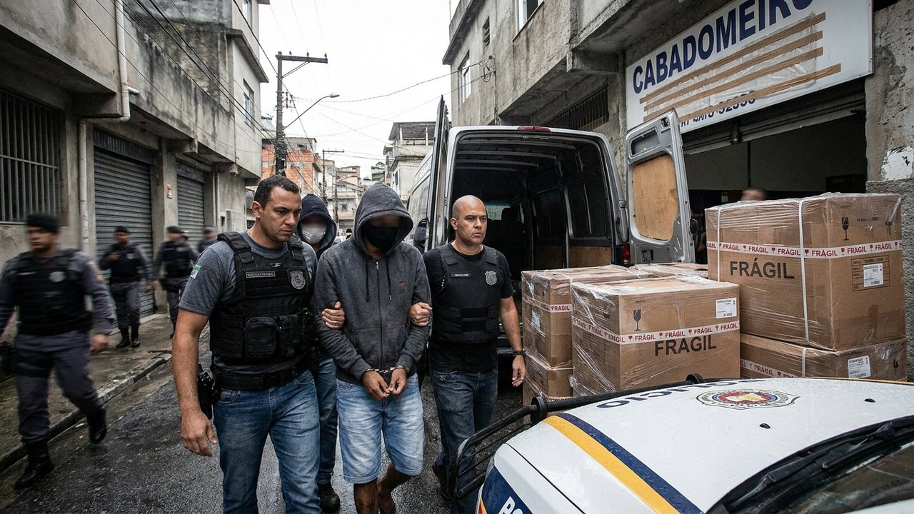 Dois suspeitos são presos em operação contra quadrilha de roubo de cargas de medicamentos ligada ao TCP da Maré