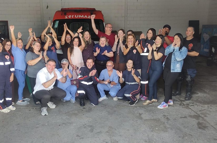 Samu celebra Dia Mundial da Enfermagem com homenagens e reconhecimento ao trabalho dos profissionais