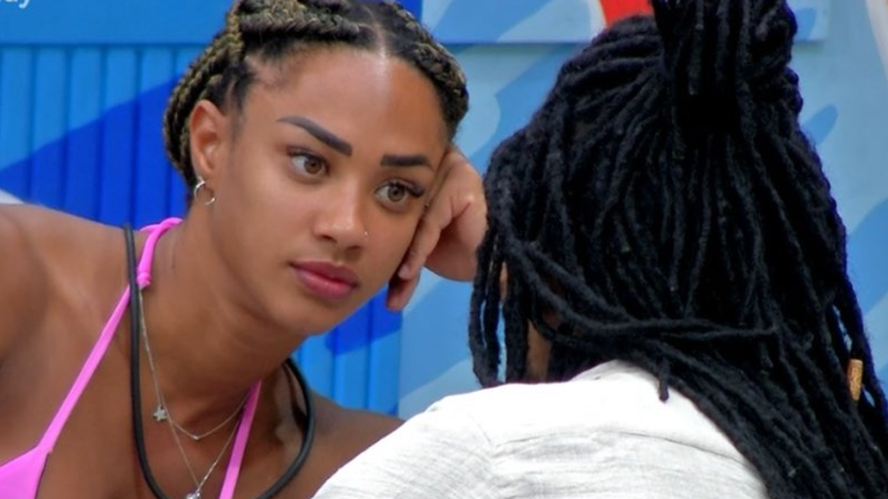 Diogo e Aline se resolvem no 'BBB 25': 'Quer continuar dando uns beijinhos?'