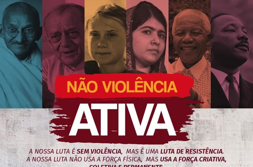 PSB lança campanha em defesa da não violência ativa como forma de luta política e social