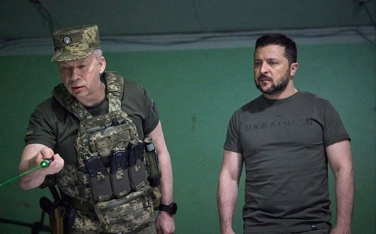 Chefe das Forças Armadas ucranianas admite problemas com preparo psicológico dos soldados