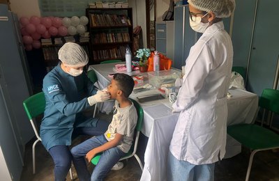 Saúde realiza Dia B da Saúde Bucal em Palmeira dos Índios
