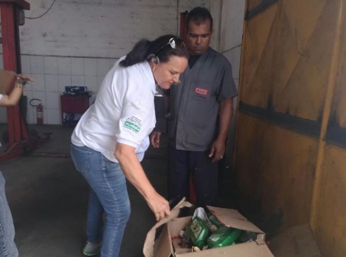 Semarh orienta população sobre descarte de embalagens
