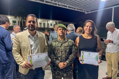 Semsc recebe Certificado “Amigo do Batalhão” durante os 187 anos do 59º BI Mtz