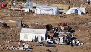 População síria fugiu para a fronteira com Israel / Foto: Reuters