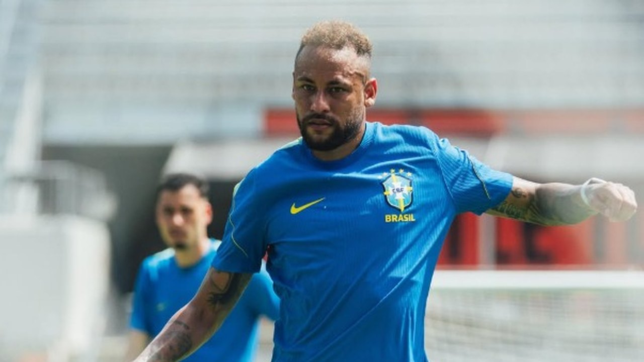 Neymar apresenta quadro gripal e desfalca treino do Santos antes de clássico