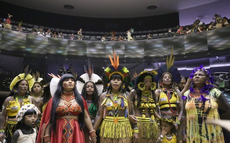 Mulheres indígenas fazem apelo para veto ao projeto que altera licenciamento ambiental