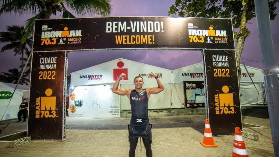 Agente da Guarda Municipal de Maceió participa da 5ª edição do IRONMAN 70.3