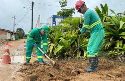 Obras de água e esgoto vão gerar oportunidades de emprego em São Luís do Quitunde
