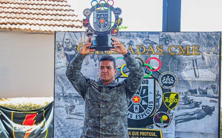 Polícia Militar premia destaques da 1ª Olimpíada do Comando de Missões Especiais