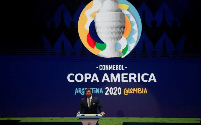 Conmebol divulga redução de número de casos de covid-19 na Copa América