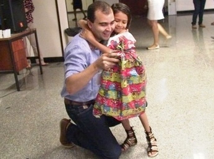 JFAL faz Natal Solidário para 40 crianças das Grotas do Rafael e do Macaco