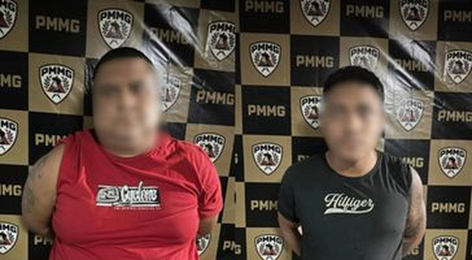 Criminosos presos. Fonte: Ascom PMAL