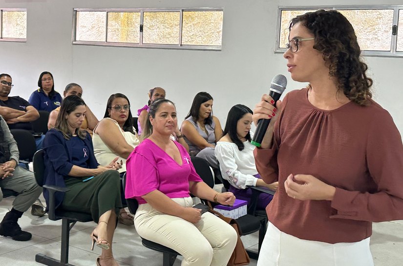Ministério Público conscientiza sobre enfrentamento e prevenção de violência contra a mulher em Campestre