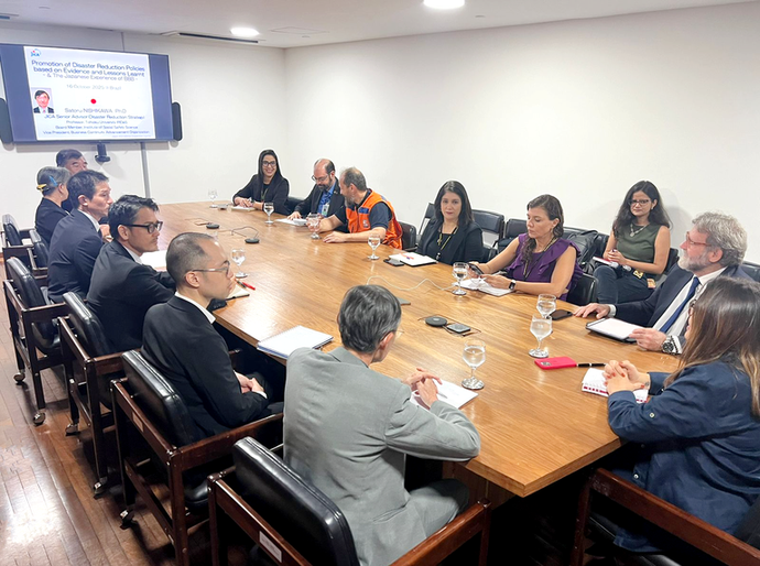 Japão apresenta experiências exitosas na prevenção de desastres naturais