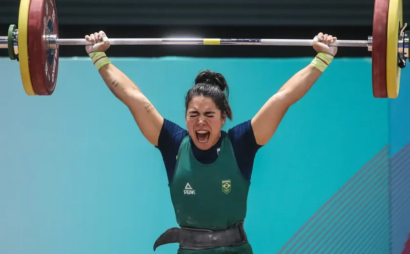 Amanda Schott fica em 8º lugar no levantamento de peso; EUA levam o ouro em Paris-2024
