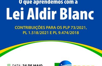 Cultura promoverá videoconferência com gestores sobre projetos de lei
