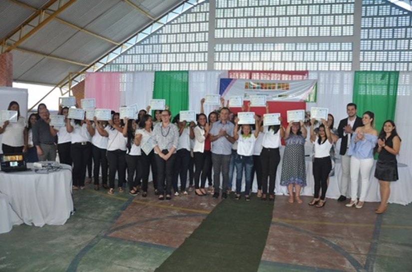 Município de Anadia realiza primeira formatura do Programa Mulheres Mil