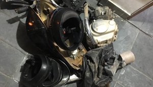 moto desmanche / Foto: Guarnição da Força Tática/6°BPM