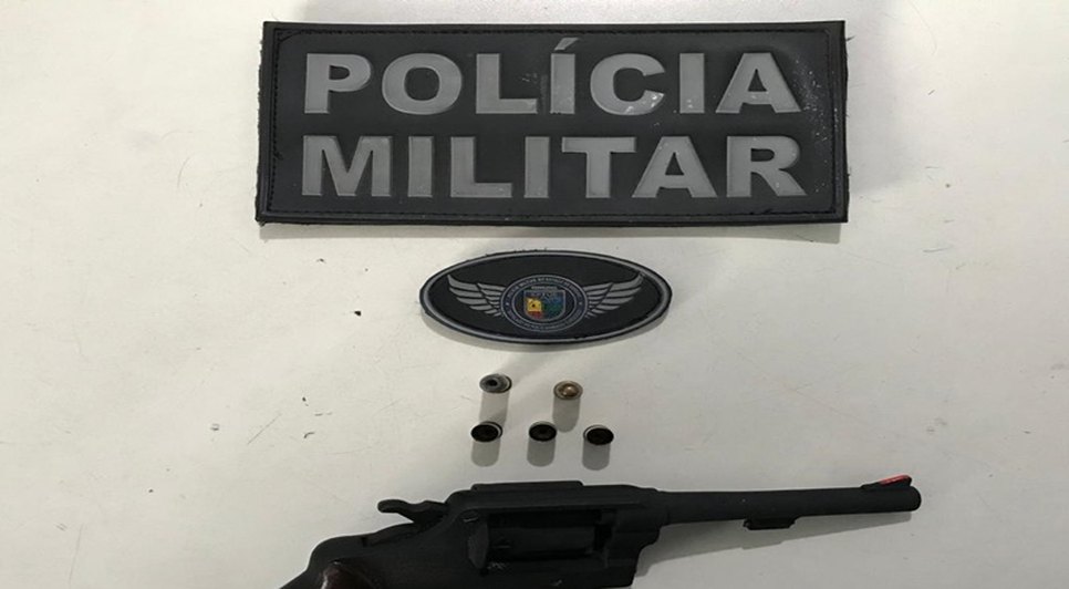 arma apreendida