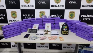 Cinquenta quilos de maconha são apreendidos dentro de casa em Nossa Senhora do Socorro / Foto: Foto: Polícia Militar/SE