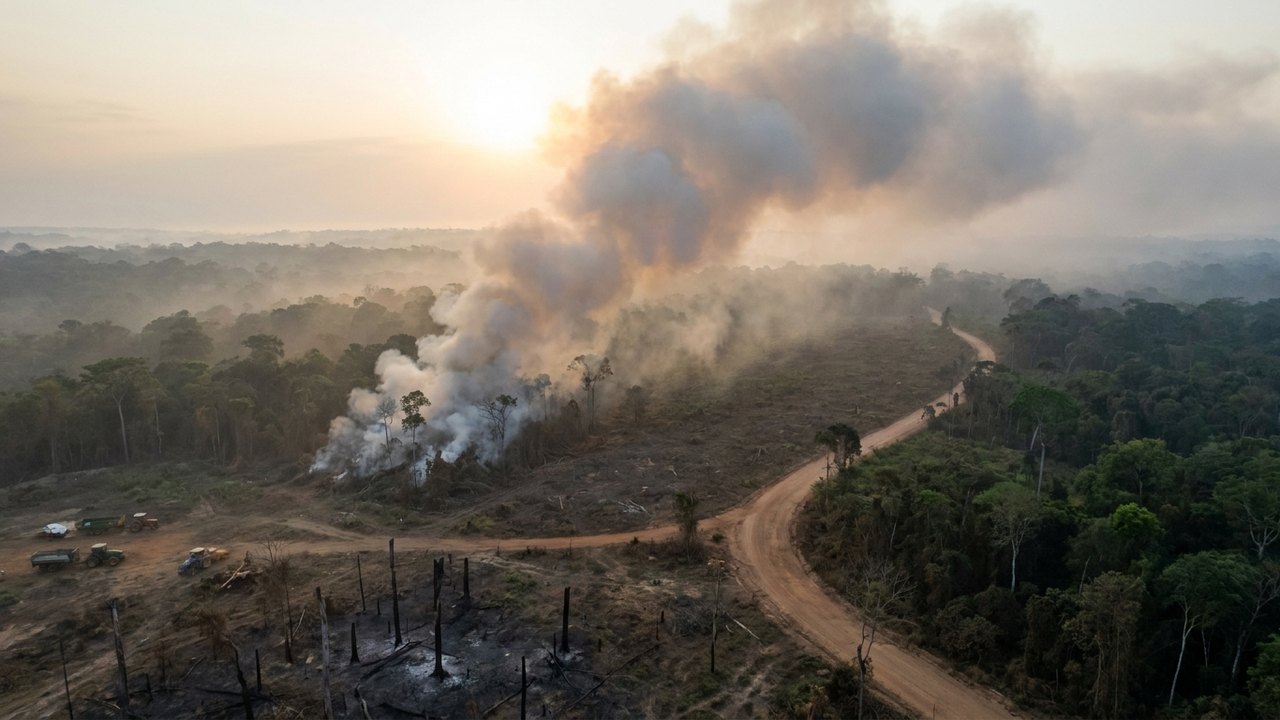 A cartografia das emissões de carbono no Brasil