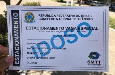 Saiba como emitir credenciais de estacionamento para vagas prioritárias