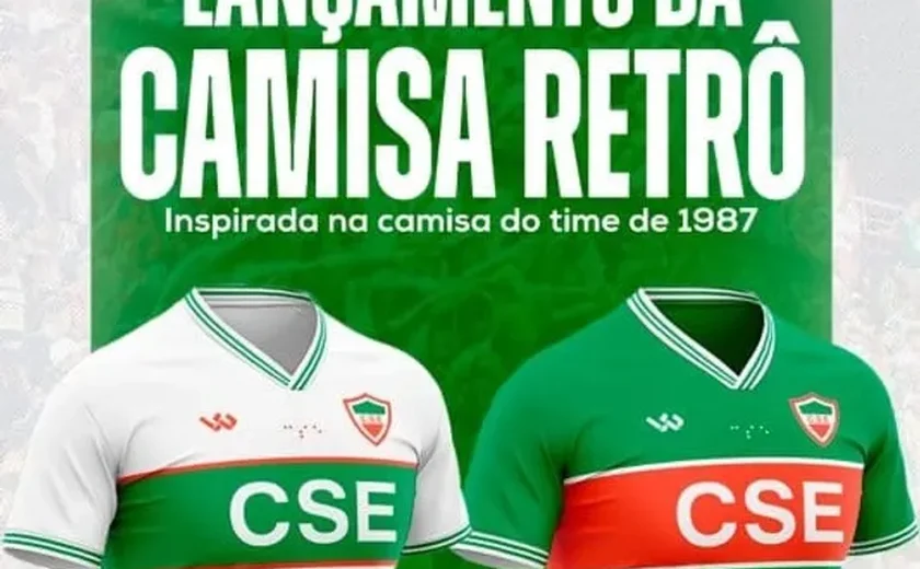 Com eleição confirmada para sexta-feira (8), atual direção do CSE lança camisa Retrô e faz homenagem a ídolos