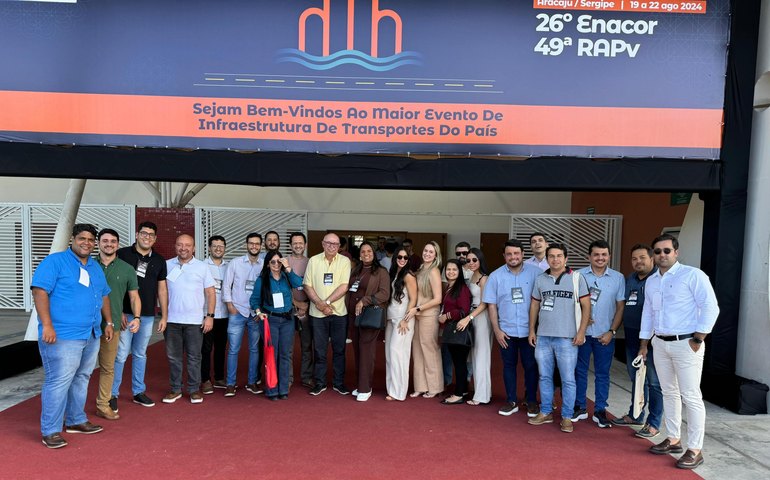  Técnicos da Secretaria de Transporte participam em Sergipe de evento sobre conservação rodoviária 