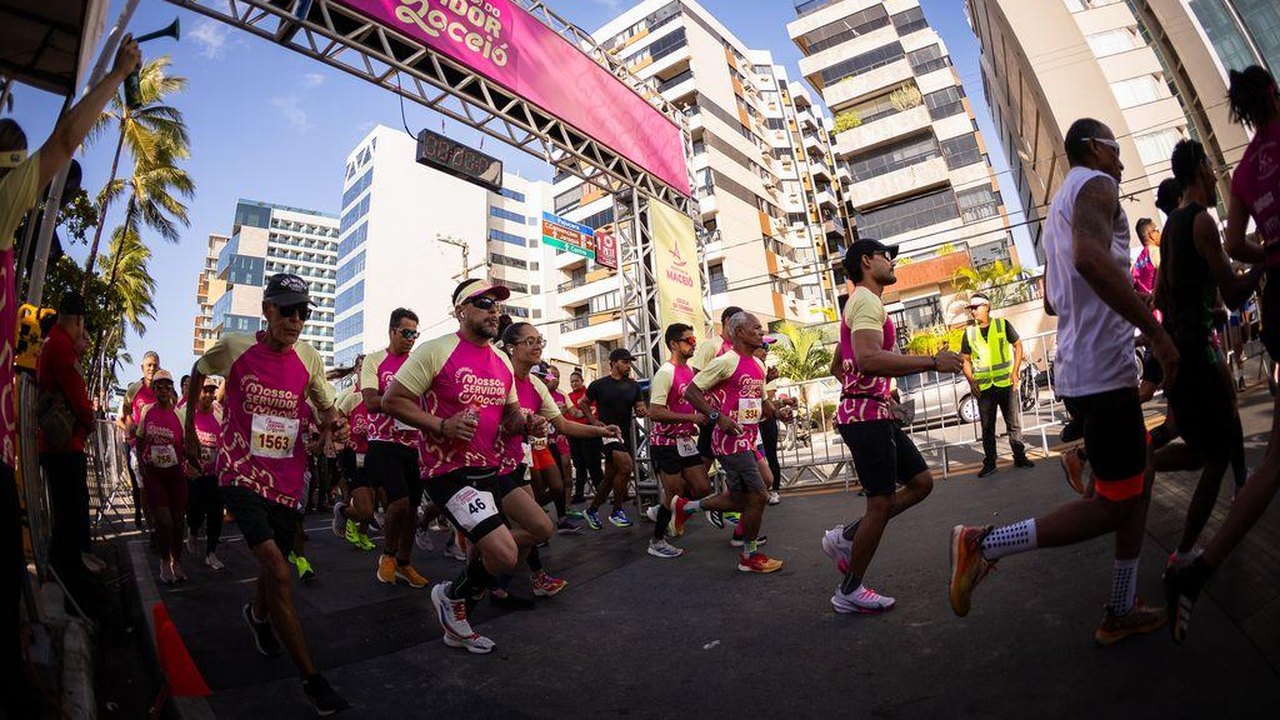Corrida de Rua altera tráfego de vias em Maceió, neste sábado (8)