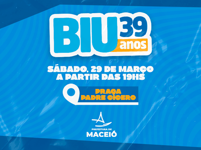 Prefeitura de Maceió celebra 39 anos do Benedito Bentes com festa, no sábado (29)