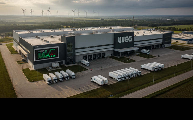 WEG encerra 2025 com lucro líquido de R$ 6,38 bilhões e crescimento de 5,5%