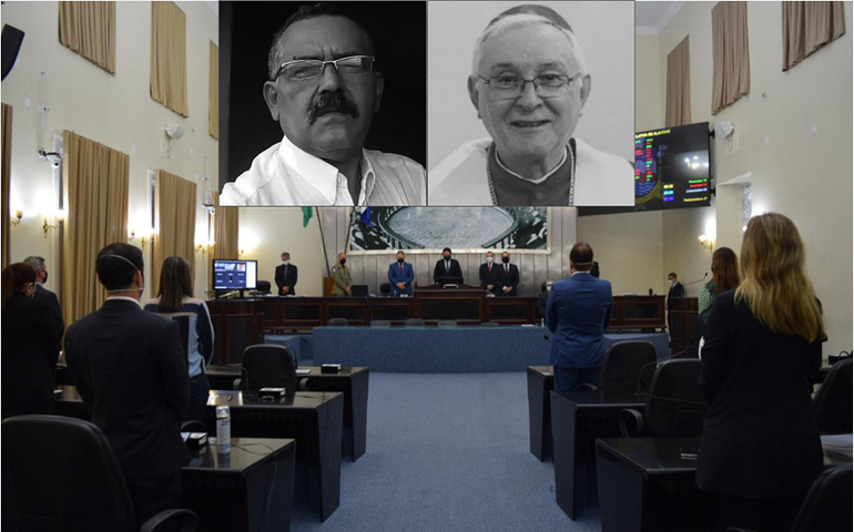 Plenário faz um minuto de silêncio e lamenta falecimento do radialista Edvaldo Silva e do bispo Dom Valério Breda