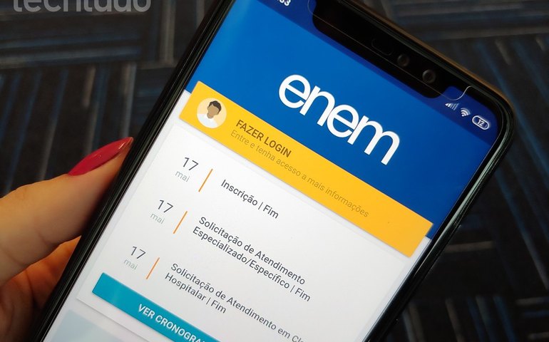 Aplicativo do Enem conta agora com simulado