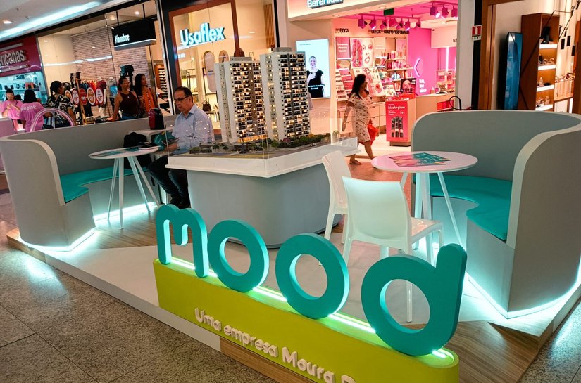 Moura Dubeux inaugura quiosque da Mood no Maceió Shopping