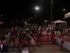 Cruzada evangelística abençoada no Medeiros Neto