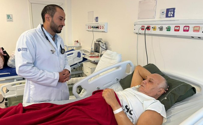 Enildo Rodrigues sofreu um infarto e passou por cirurgia de revascularização do miocárdio com sucesso