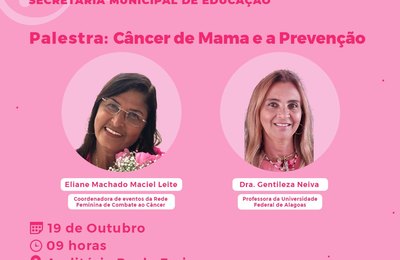 Outubro Rosa: Educação promove ação de conscientização com servidores