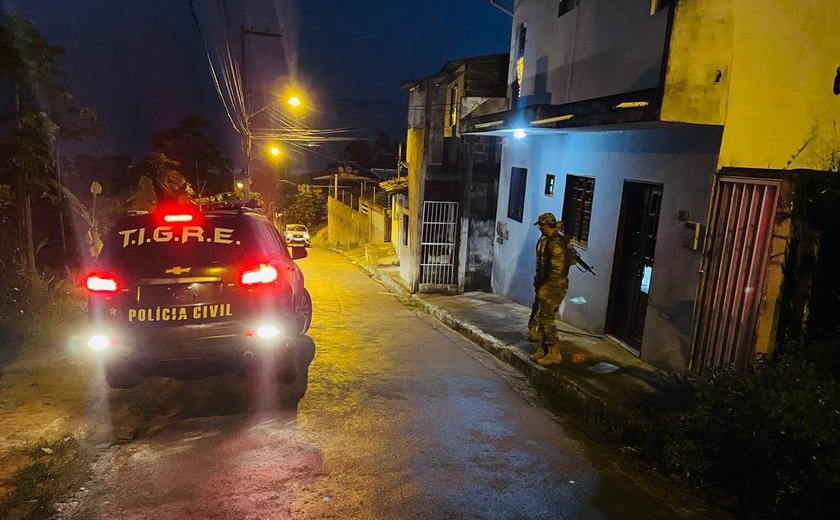 Polícia Civil prende três na Operação Riacho Doce; criminosos são ligados ao tráfico de drogas e homicídios em Maceió