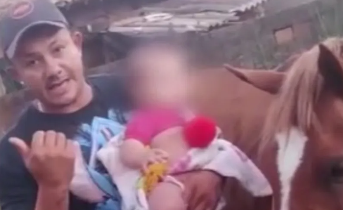 Homem gravou vídeo afirmando que cavalo não sofreu maus-tratos