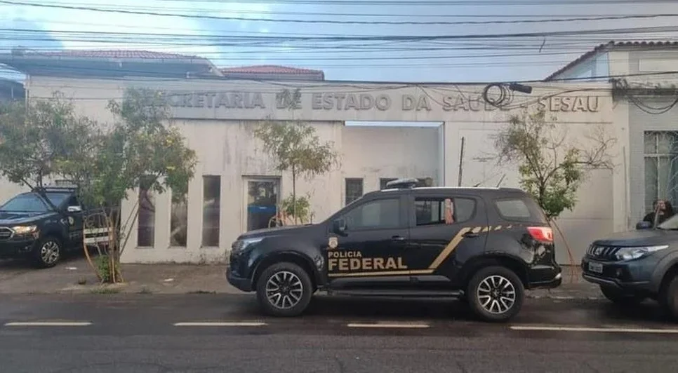 Operação da PF na Sesau em dezembro: Fundo Estadual de Saúde concentra R$ 34,07 milhões em pagamentos à Propag entre 2023 e setembro de 2026. - Foto: Polícia Federal/Divulgação