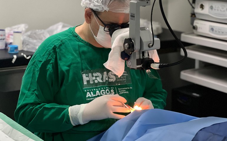 Hospital Regional do Alto Sertão inicia cirurgias do Programa Ver Melhor