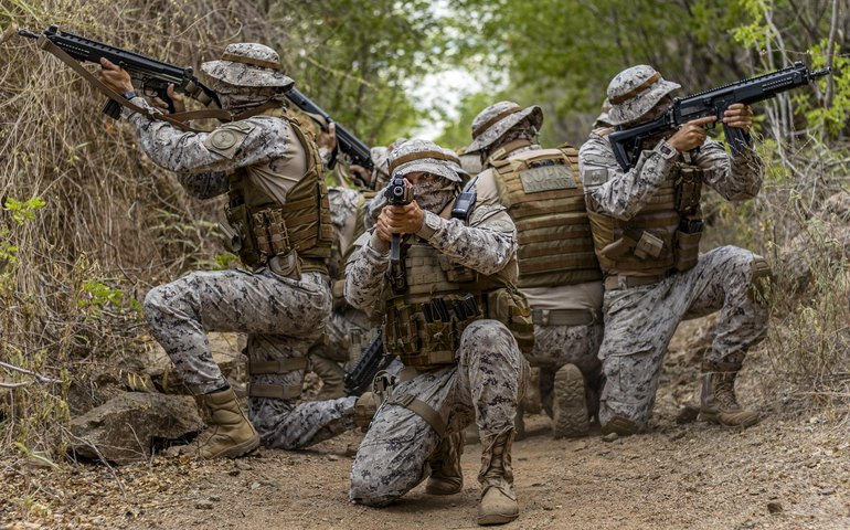 Forças de segurança participam de treinamento para combate a crimes contra o patrimônio
