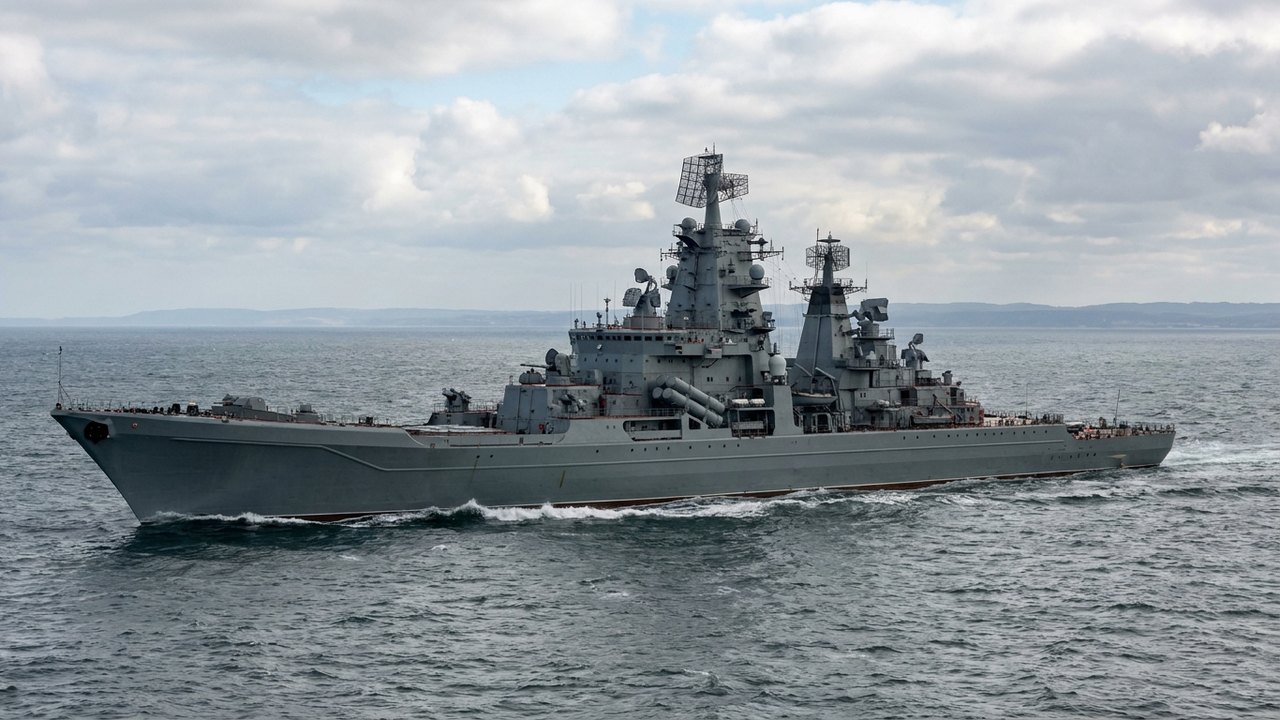 O cruzador de batalha russo de propulsão nuclear Admiral Nakhimov é o navio de combate mais rápido e mais fortemente armado do mundo, capaz de superar todas as embarcações da Marinha dos EUA, escreve uma revista estadunidense.