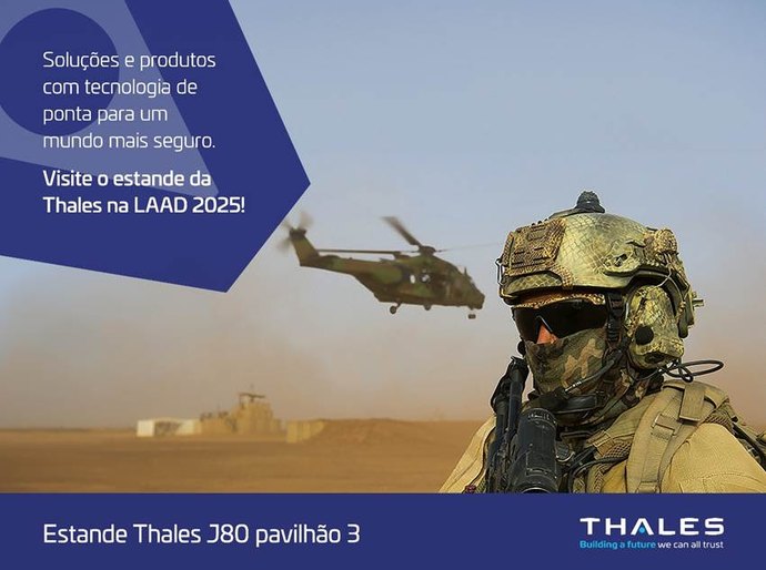 Thales destaca soluções inovadoras de defesa e segurança cibernética na LAAD 2025