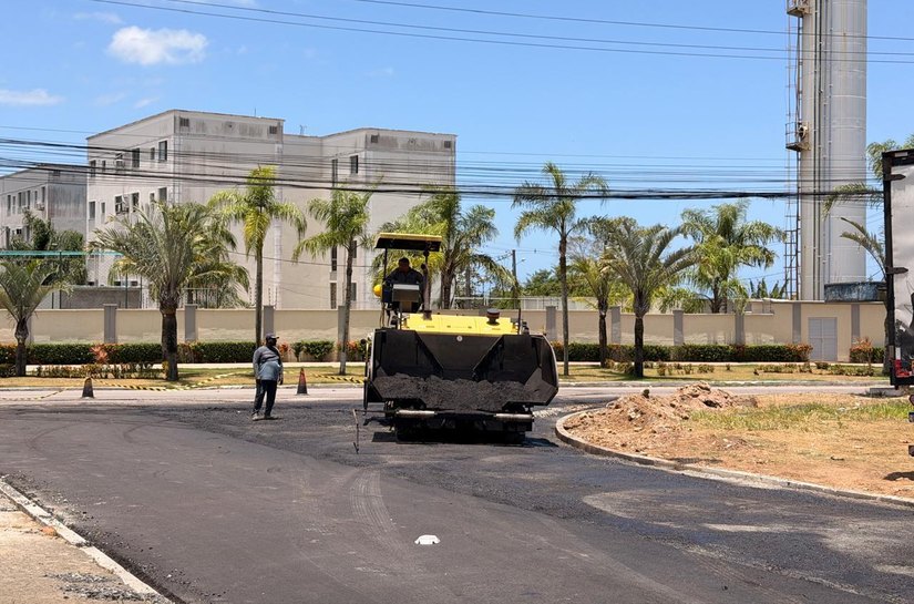 Prefeitura de Maceió conclui pavimentação de ruas próximas ao Mirante Santa Amélia
