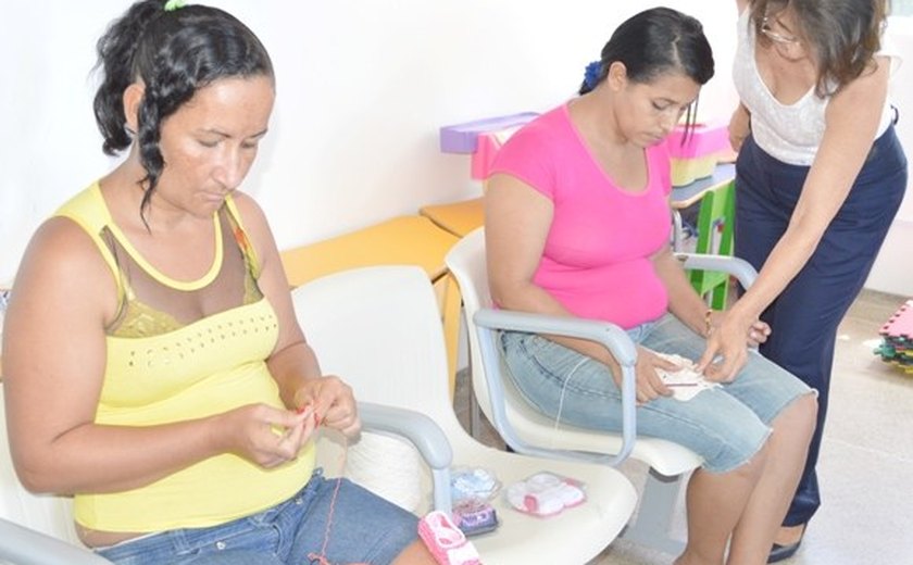 Projeto Arte de Mãe é estendido à pediatria do Hospital Geral do Estado