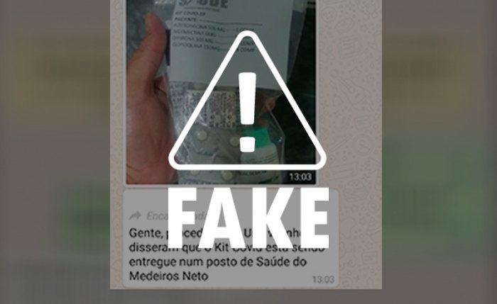 Informação estava sendo repassada por mensagens de aplicativo